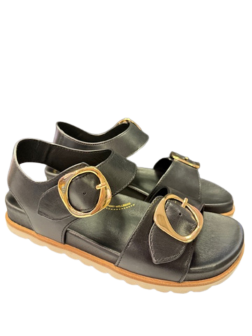 Jax & Bard Women's Fern Black Leather