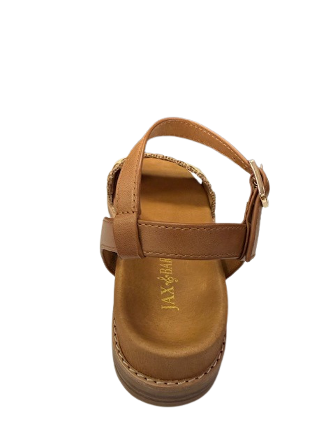 Jax & Bard Women's Ambitious Beige Raffia Tan
