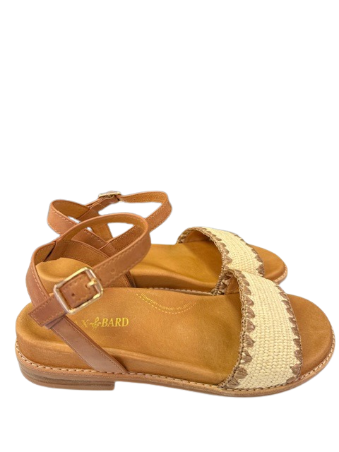 Jax & Bard Women's Ambitious Beige Raffia Tan