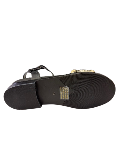 Jax & Bard Women's Ambitious Beige Raffia Black
